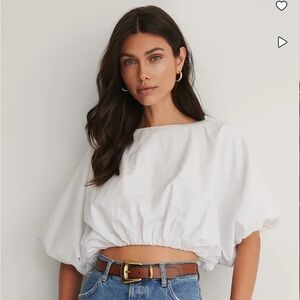 Na-kd Balloon Volume Blouse
